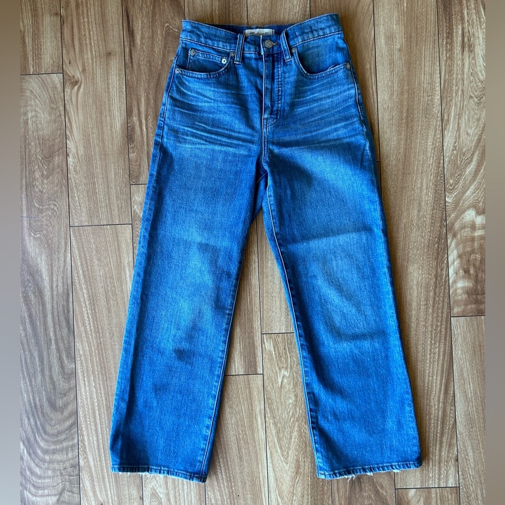Madewell Slim Wide Leg Crop Jean